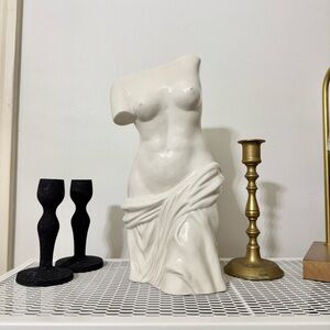 H&M Statue Torso Vase